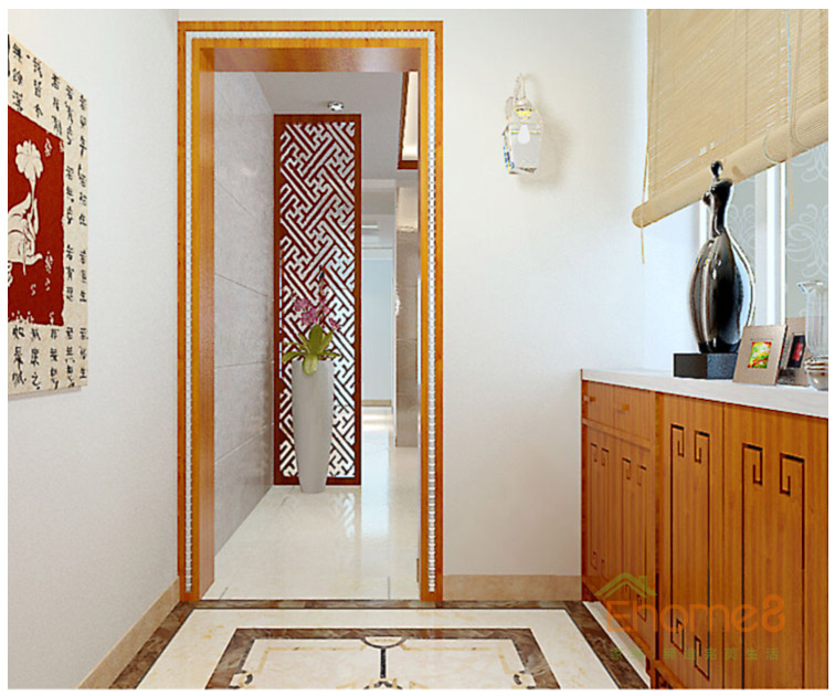 北大陽光入戶裝修效果圖1