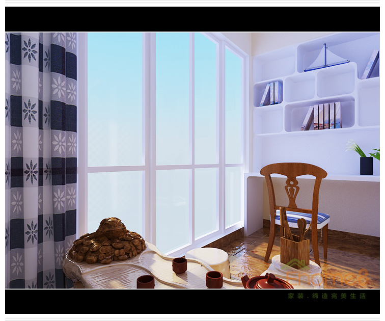 大城小院書房茶座裝修效果圖