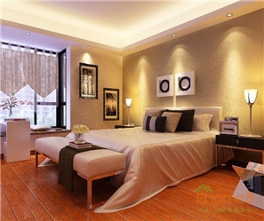 碧園大城小院躍層臥室現(xiàn)代風格裝修效果圖