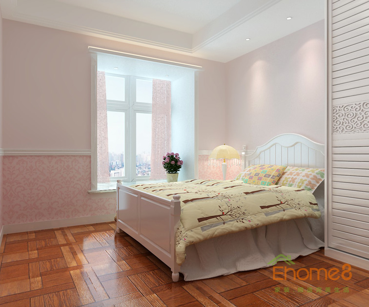 三房一廳112㎡歐洲復(fù)古風(fēng)格兒童房裝修效果圖11