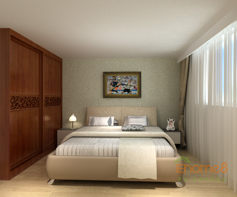 172㎡躍層法式風(fēng)格客臥裝修效果圖